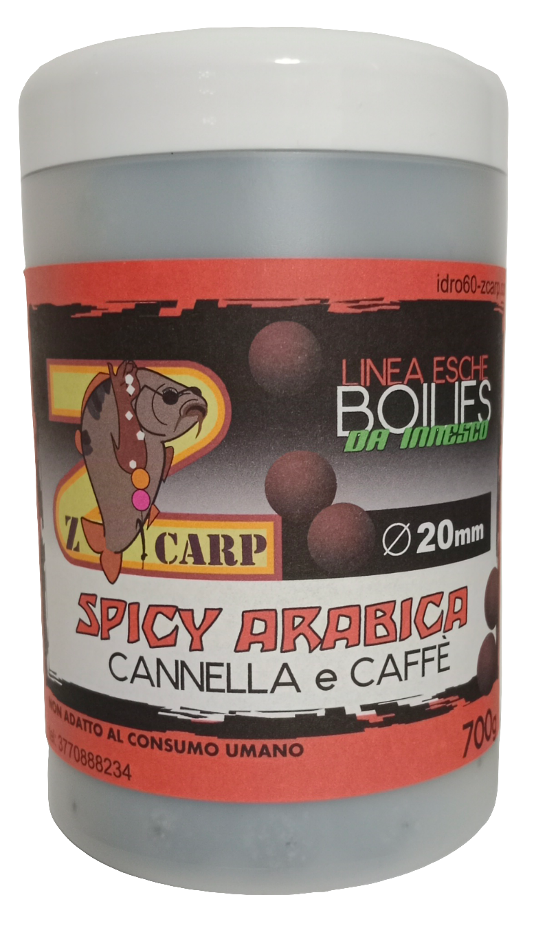 Boilies da innesco - SPICY ARABICA - cannella e caffè